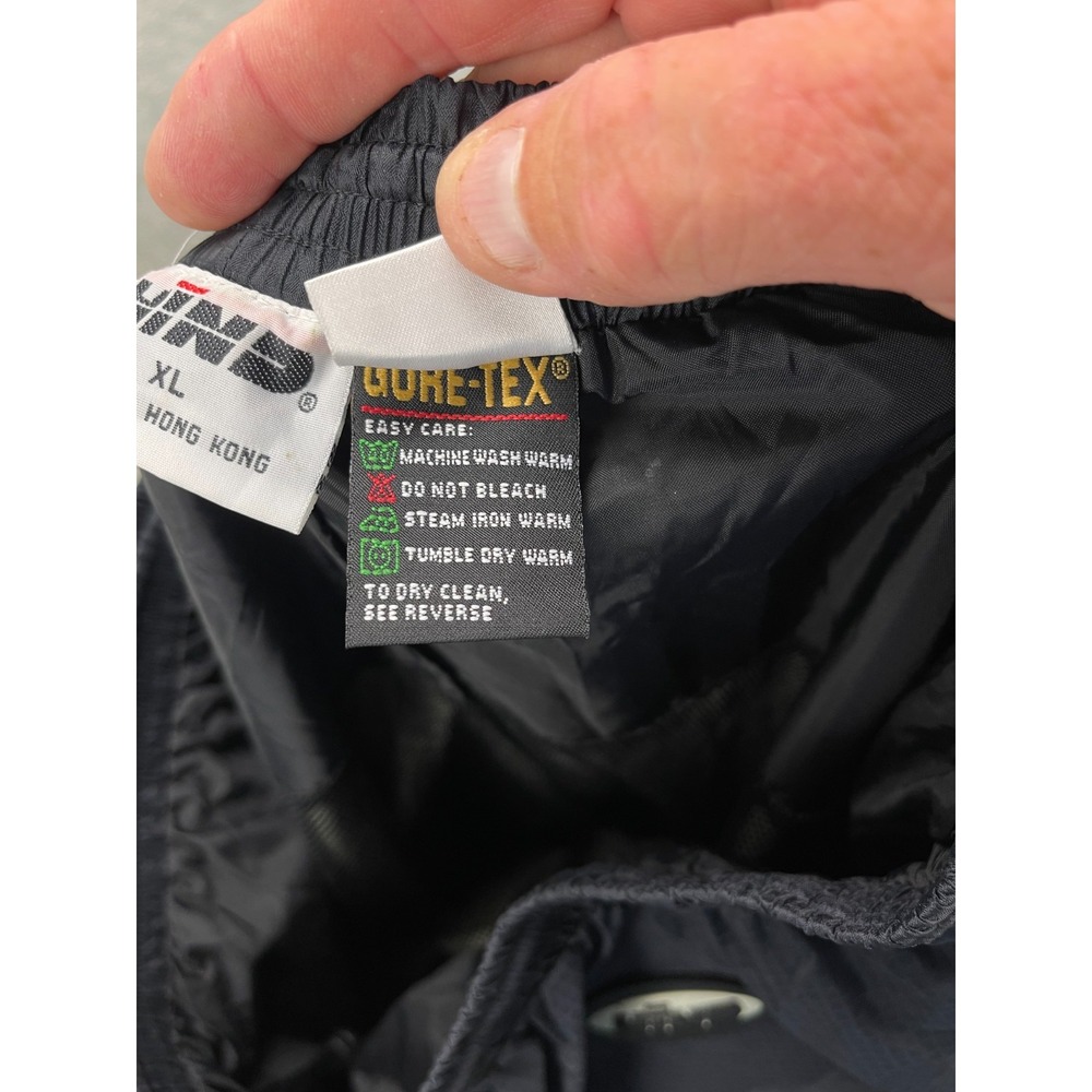 Hind Men's Gore-Tex Rain Pants XL (32x32)‎ Waterproof Outdoor Zippered Ankles - Picture 10 of 12